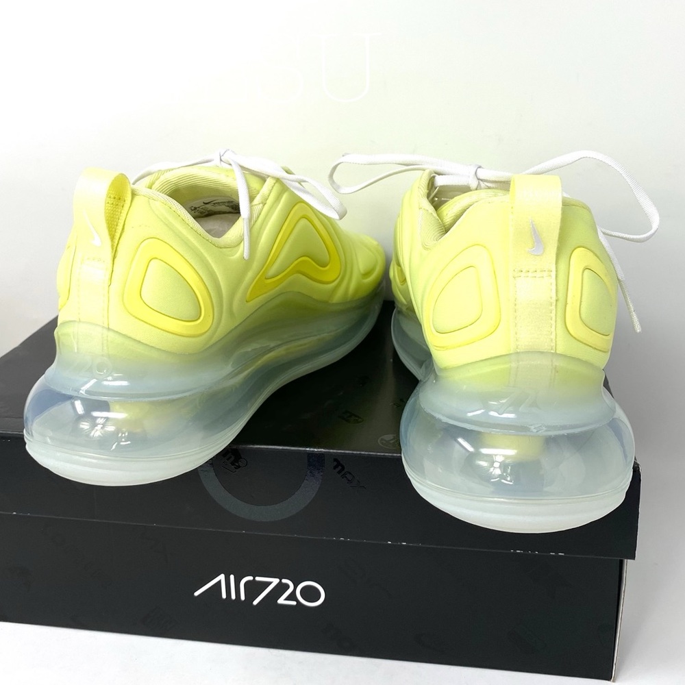 Nike Air Max 720 SE Luminous Green Yellow W AUTHEN - Picture 2 of 8